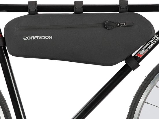 Fietstas Frame Waterdicht Duurzaam Driehoekstas ca. 3L Zwart van Fietstas — afbeelding 2