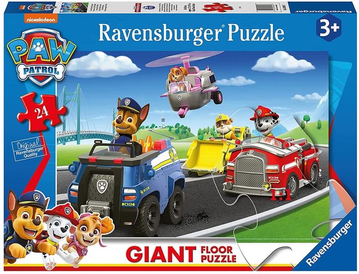 Ravensburger Grote vloerpuzzel Paw Patrol 24 stukjes