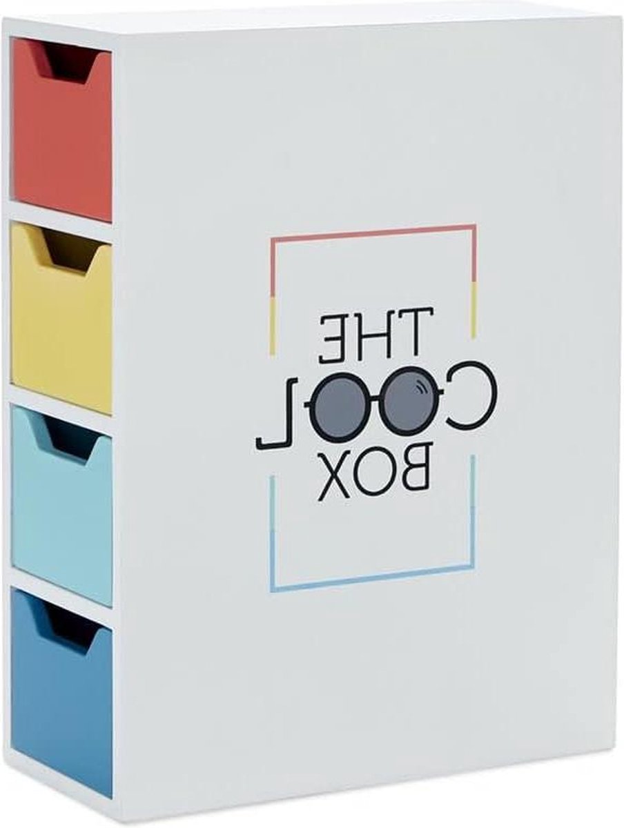 Zonnebrillenorganizer The Cool Box - Opbergdoos voor Veelkleurige Brilglazen, Opberg en Organisatie Cool Box Stand