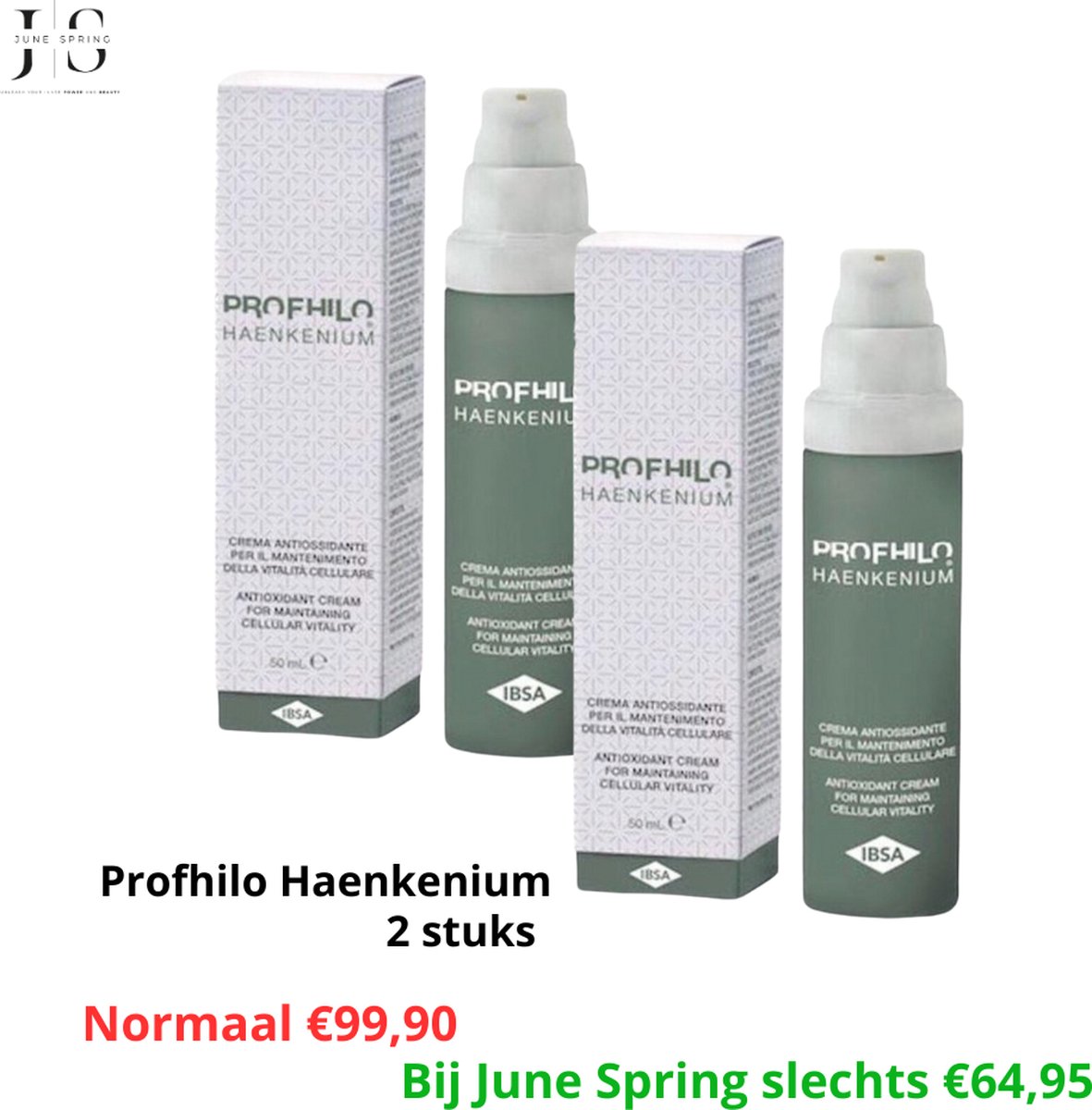 Goedkoopste Profhilo Hankenium Serum / Dagcrème - 2 stuks - Hyaluronzuur - Hoge Kwaliteit Huidverzorging - SPF50 - Anti Rimpel Creme - Anti Veroudering Creme - Huisverzorging tegen Rimpels - Acne Dagcreme - Ontstekingsremmende Gezichtscrème