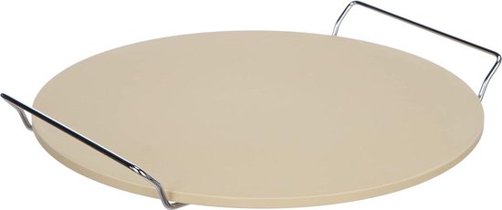 Pizzasteen van Staal – Pizza Steen - 40 x 30 x 0,6 cm - Kitchen Steel by Qwality
