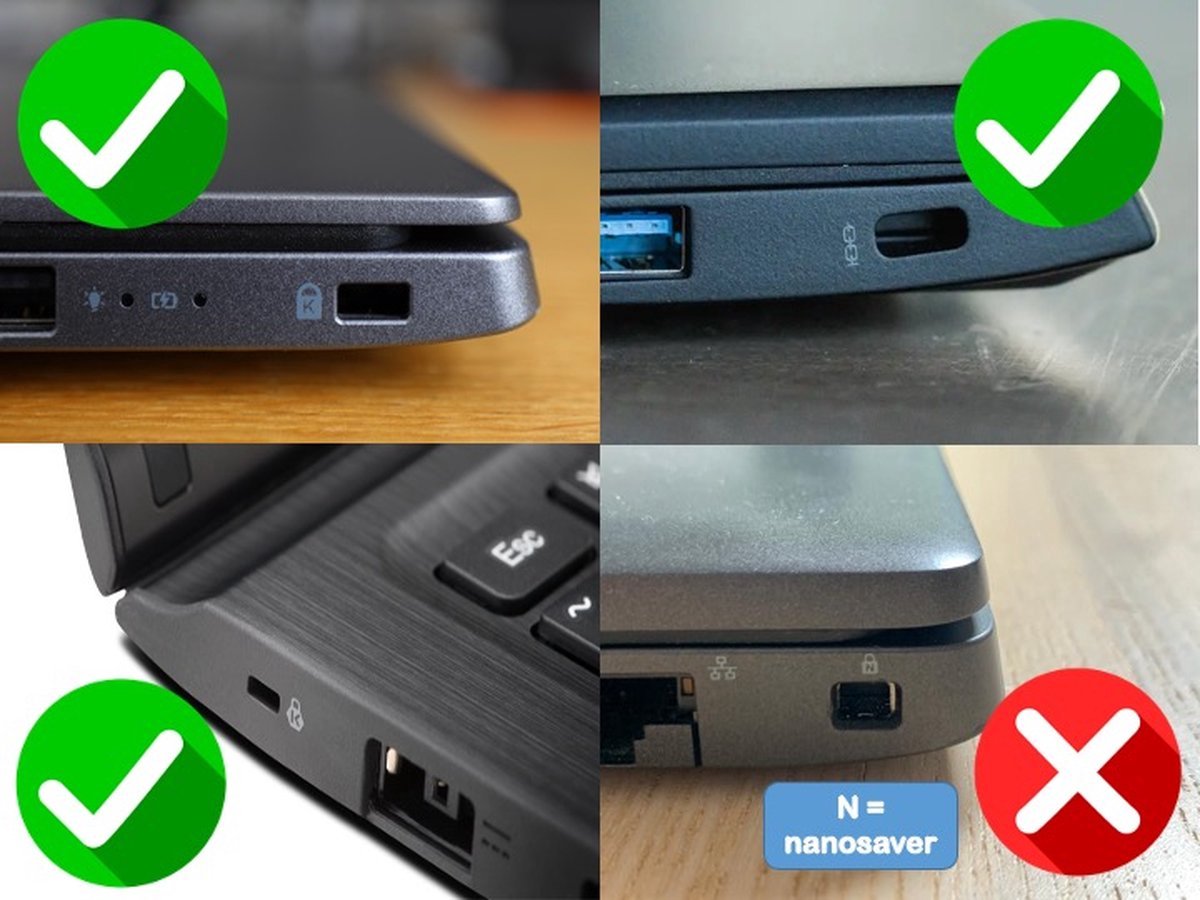 Kensington Combinatie Ultra Laptop Slot – 1.80 m - Afbeelding 7