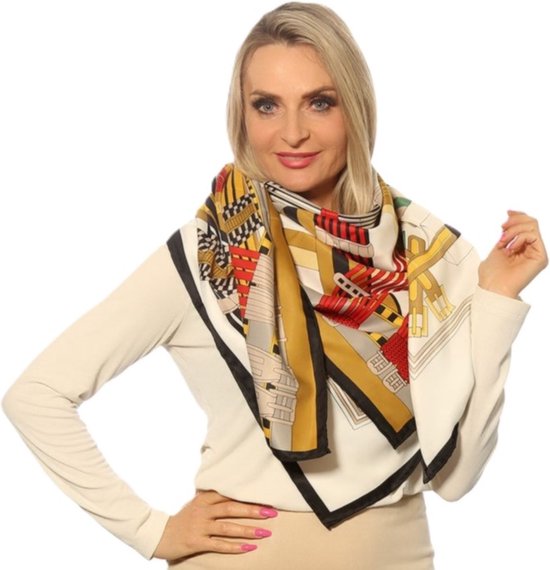 Pashmina Shine Grand Foulard En Soie Femme Multi Couleurs 100 Soie Made In France. bol