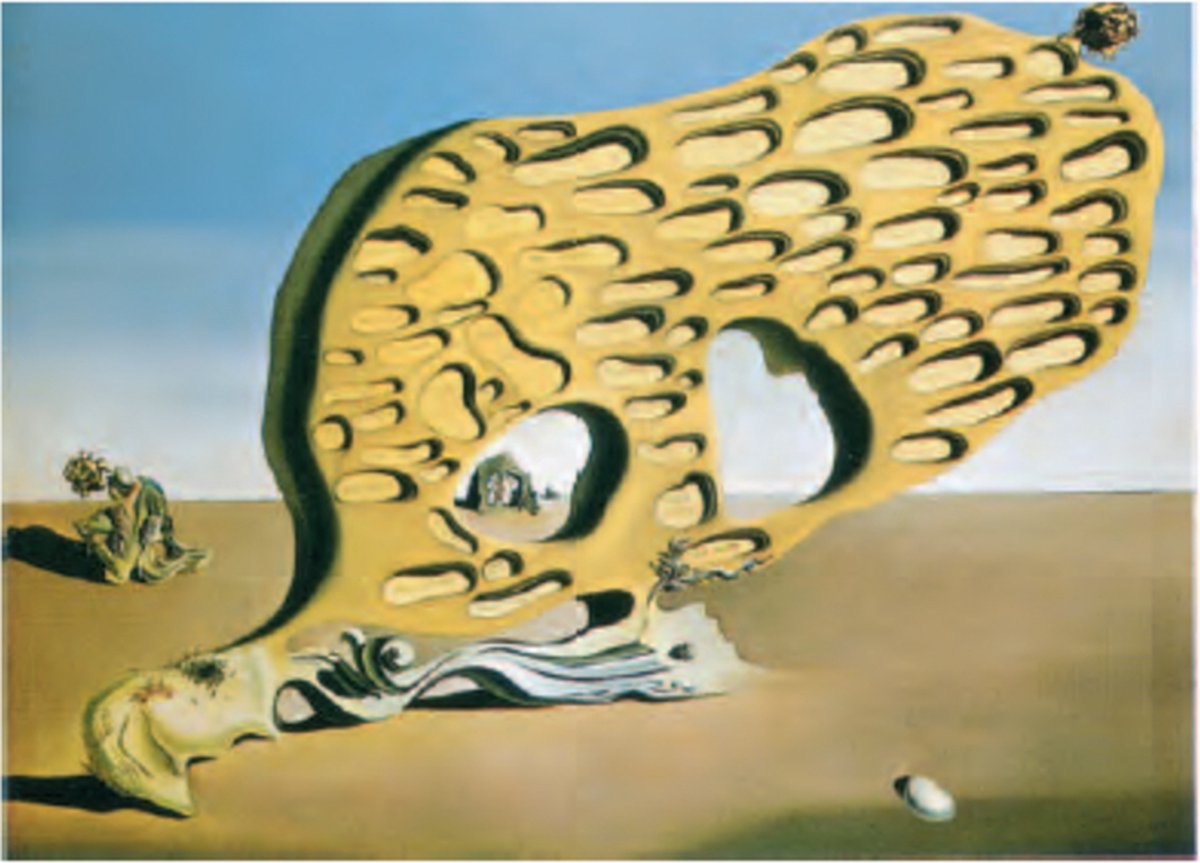 Catch Projecten Salvador Dalí - The Enigma of Desire, or: My Mother, My Mother, My Mother - Kunstposter - 40x50 cm Multicolor