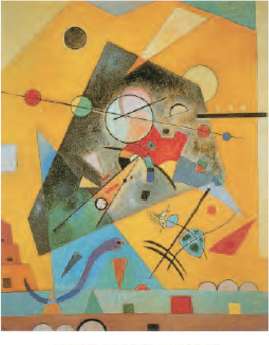 Catch Projecten Wassily Kandinsky - Harmonie Tranquille - Kunstposter - 40x50 cm Multicolor