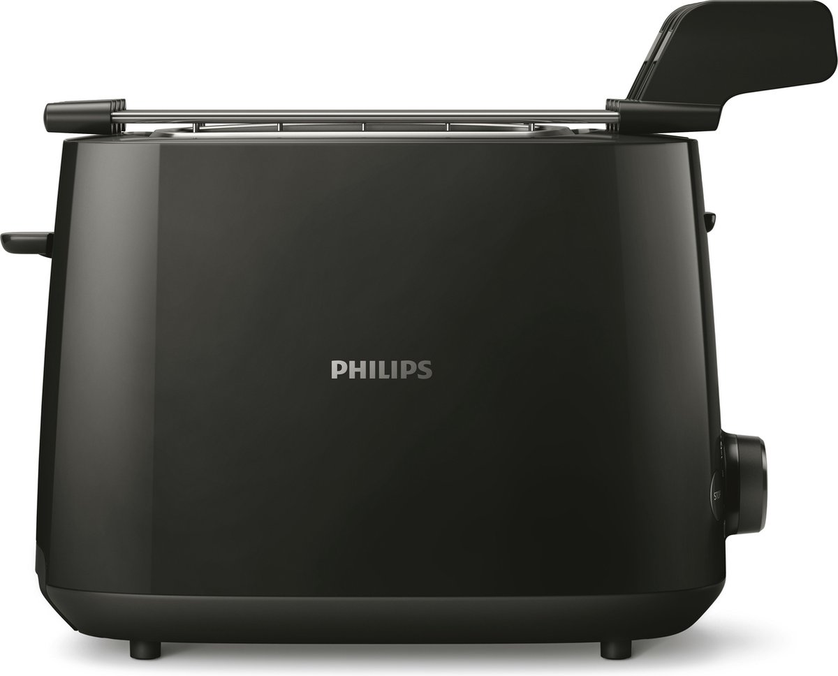Philips Daily Collection HD2583/90 broodrooster 8 8 snede(n) 600 W Zwart