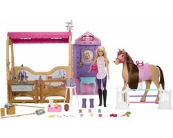 Barbie Mysteries - The Great Horse Chase - Paard Droomstal Speelset