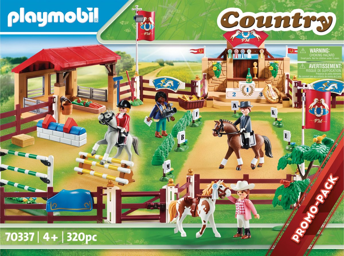 PLAYMOBIL Country Grote wedstrijdpiste - 70337 — afbeelding 7
