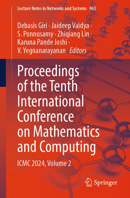 Lecture Notes in Networks and Systems963- Proceedings of the ... - cover