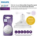 Philips Avent Natural Response speen met flow 4, 1m+.