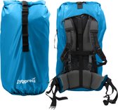 Jyopreis® Flightbag en Regenhoes - 40 tot 75 liter - Vliegtuig en Backpack Hoes - Blauw