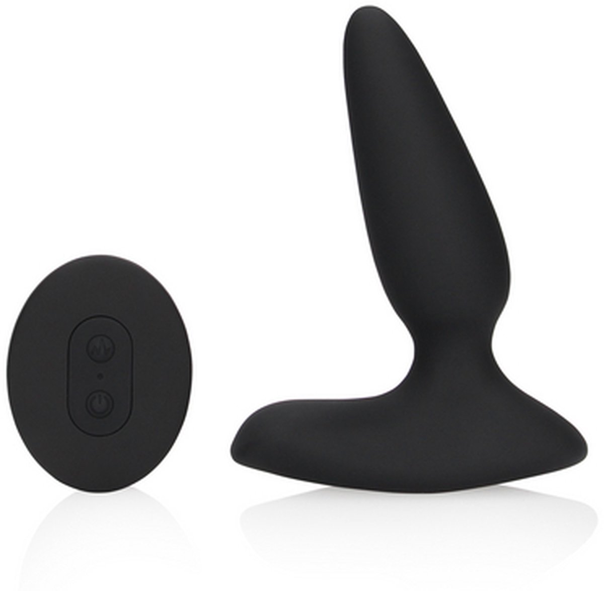 Goedkoopste Zachte vibrerende anaalplug met afstandsbediening