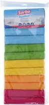 Sorbo Chiffons en microfibre Couleurs Trendy 40 x 40 cm 12 pièces