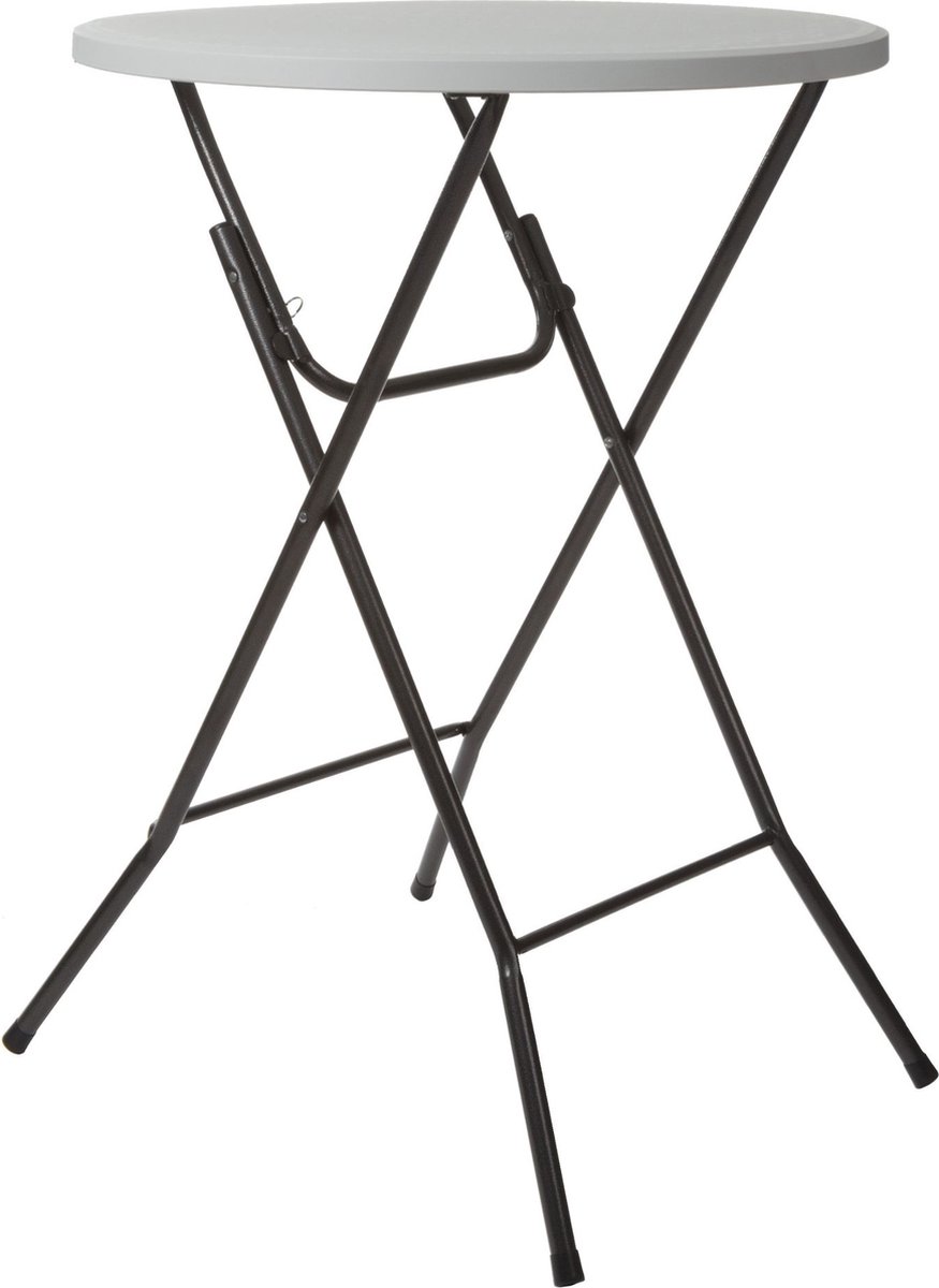 Perel statafel rond 110cm hoog partytafel