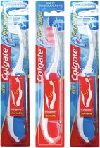 Colgate 3-pack draagbare opvouwbare zachte tandenborstels