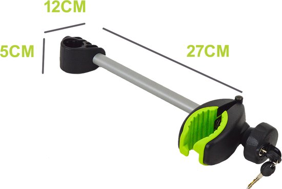 Medium arm met klem en slot voor BuzzRack Fietsendragers van BuzzRack — afbeelding 4