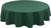 Groen waterafstotend tafelkleed van polyester rond 180 cm anti-rimpel-tafelkleed geschikt voor keuken restaurant bruiloft met populair zoekwoord "decoratie". Tafelkleed