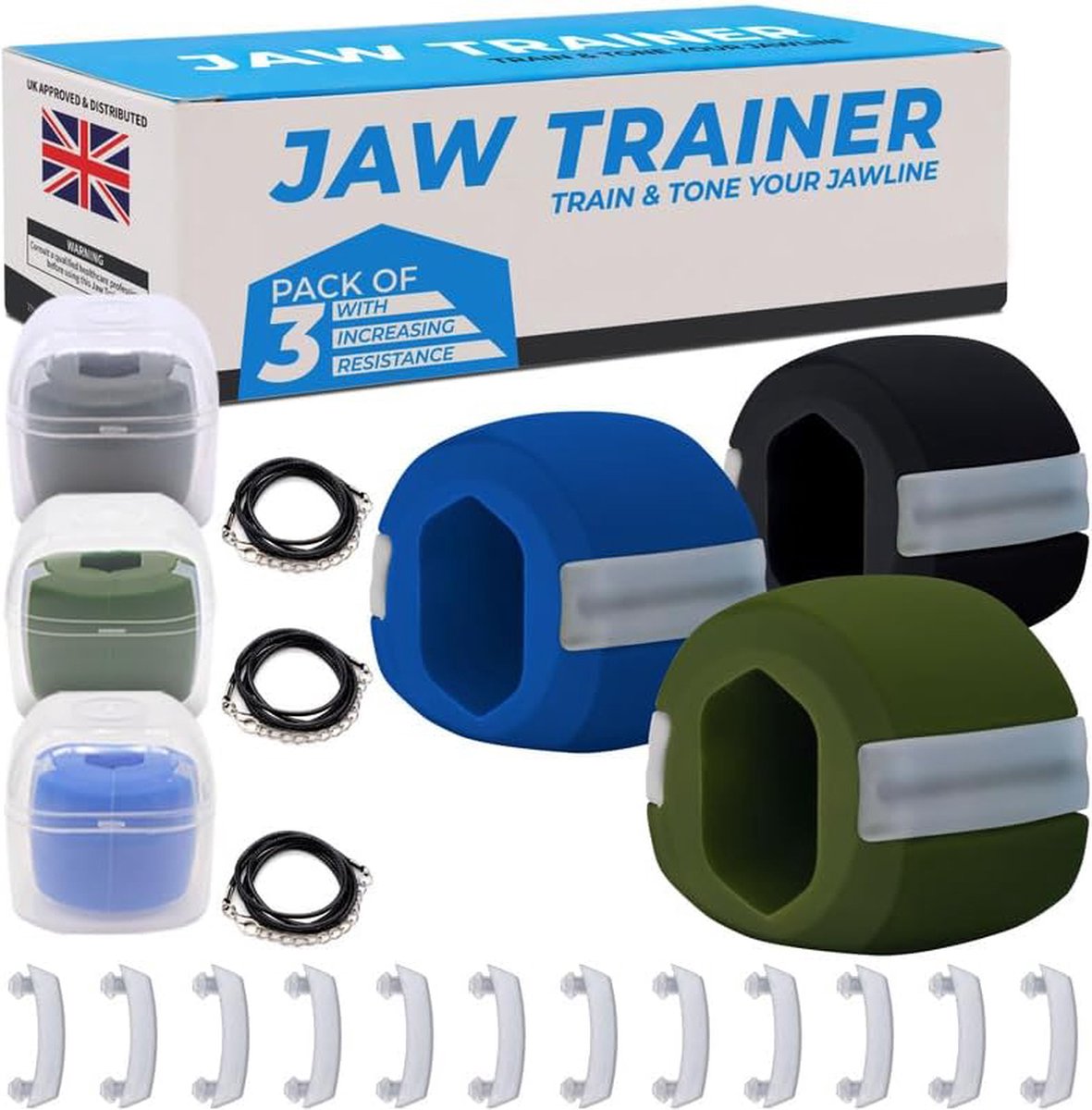 Goedkoopste Kaaktrainer - Kaaklijn Trainer - Jawline Trainer - Jaw Trainer - Kaaklijn