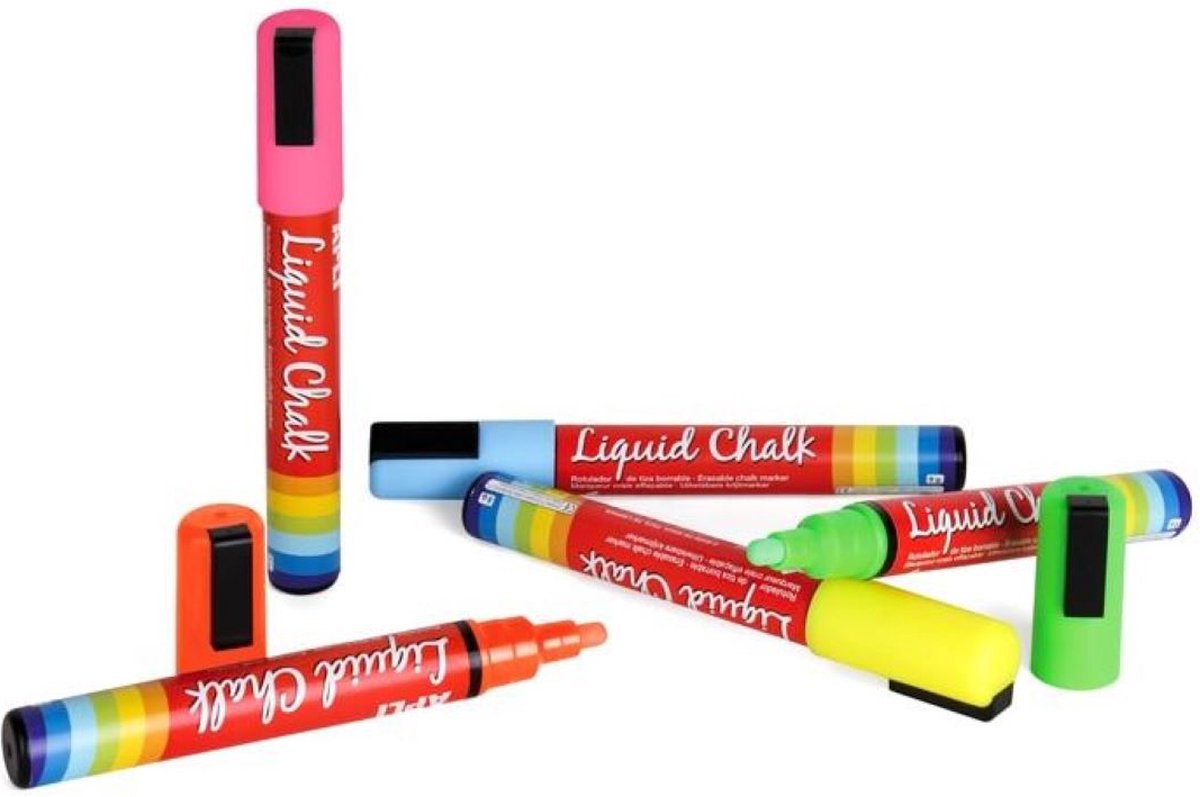 apli- vloeibaar krijtstift roze