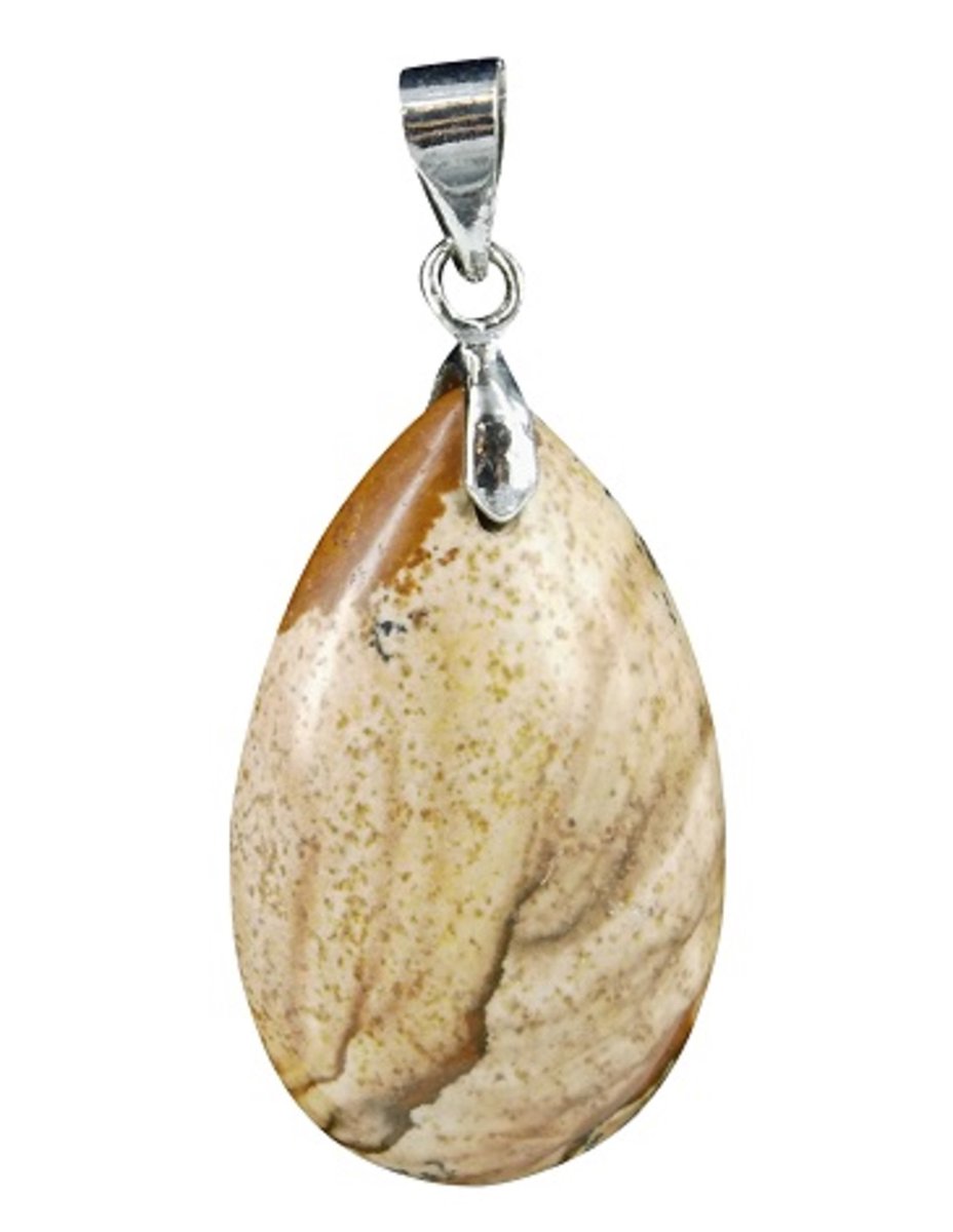 The drop of Jaspis landschap - hanger