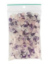 Heilige driehoek mix trommelstenen (mt1) (Uitvoering - Trommelstenen 100 gr. Gouden driehoek mix (mt1))