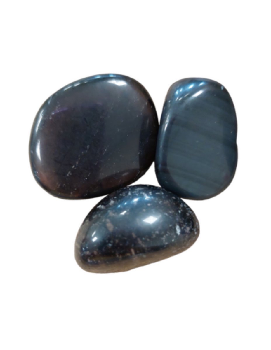 Ruben Robijn Obsidiaan zwart trommelstenen 100 gr. (mt3)