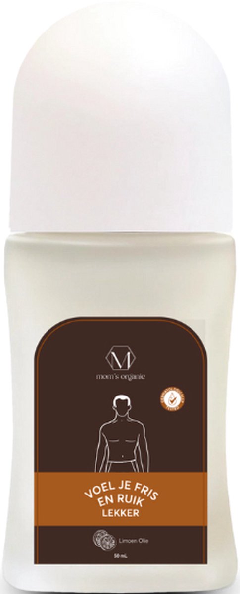 Mom's Organic Roller deodorant Limoen olie