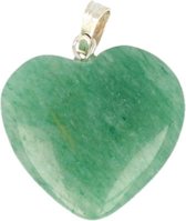 Ruben Robijn Pendentif coeur vert Aventurine 20 mm