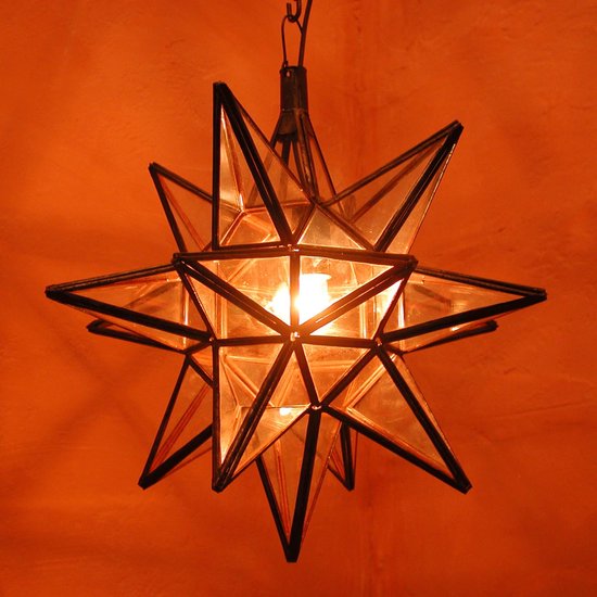 Lampe suspendue Nasima Transparente
