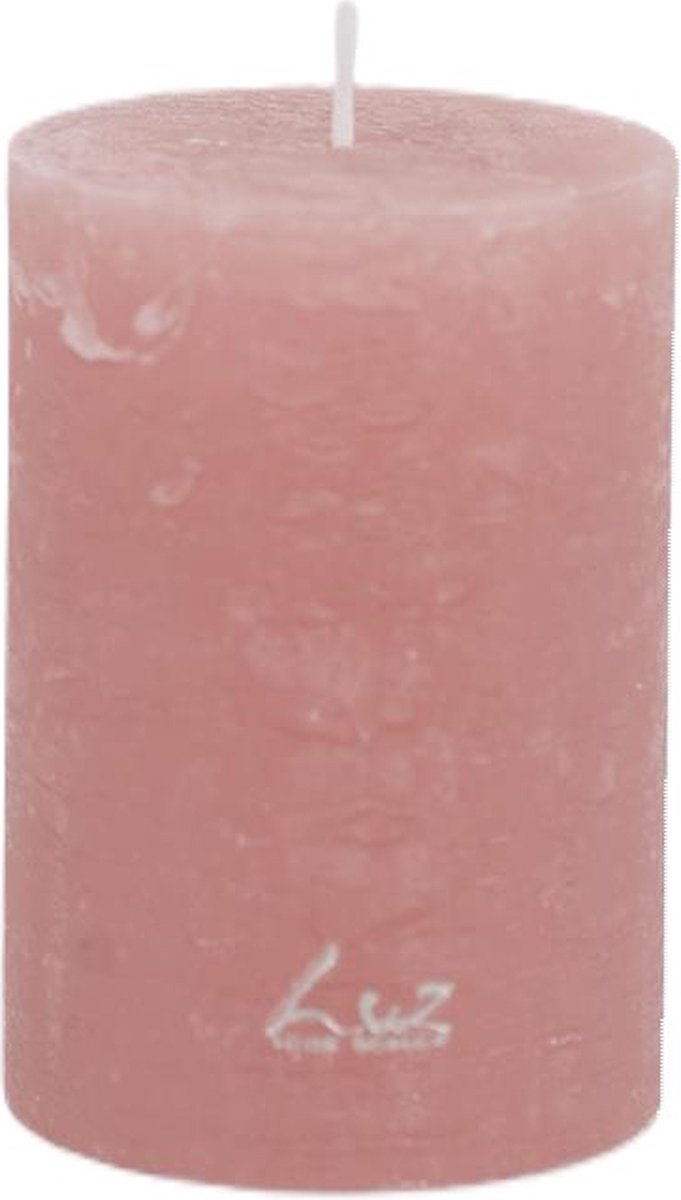 Rasteli Luz Your Senses Stomp Kaars Taupe Rose D 7 cm H 10 cm Voordeelaanbod Per 2 Stuks