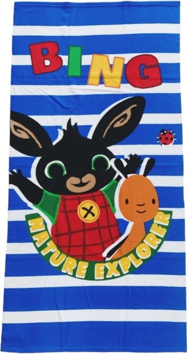 Bing Bunny Strandlaken - 140 x 70 cm. - Handdoek - Sneldrogend