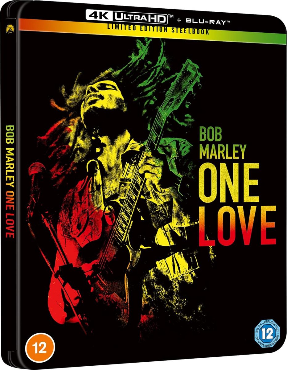 Bob Marley: One Love 4K UHD + blu-ray - Steelbook - Import-