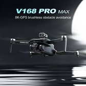 semi- professionele Drone - V168 - 5g - met GPS - HD luchtfotografie - met dual camera - 25 min. vliegtijd - 1km bereik - 5GHz - wifi FPV - 1 click return - GPS - 1 batterij