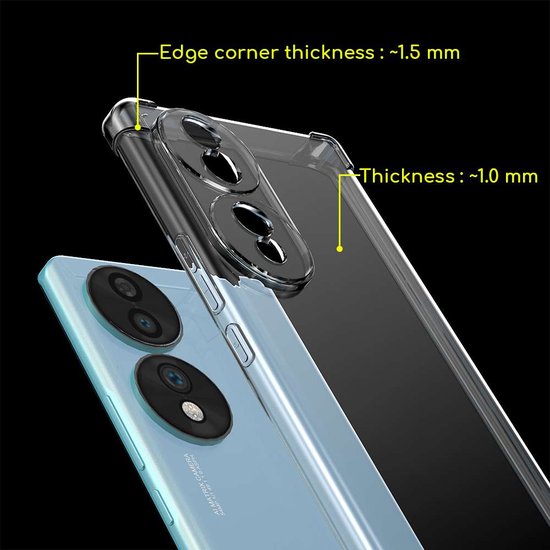 Coque Antichoc Transparente Pour Honor View 20 - Protection Renforcée Silicone