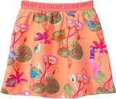 Swim sweat skirt 13 AOP Lily pond Pink: 98/3T
