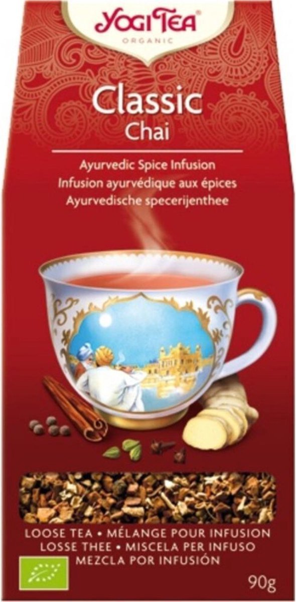 Goedkoopste YOGI TEA CLASSIC CHAI LOS BIO