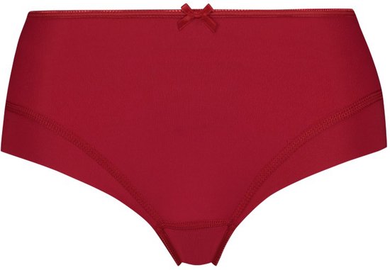 RJ Pure Color Slip Midi Femme Rouge Foncé XL