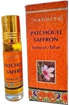 Nandita geurolie Patchouli Saffron 8 ml