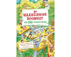 Omslag van De waanzinnige boomhut - De waanzinnige boomhut van 156 verdiepingen