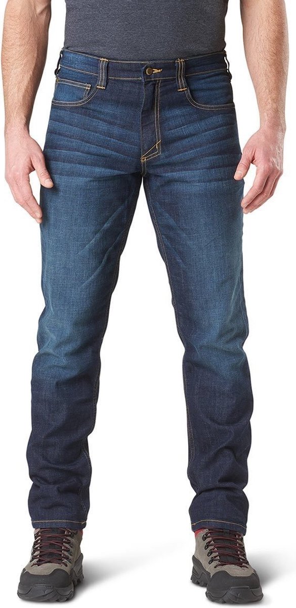 74465 5.11 Tactical Defender Flex Slim Jean Indigo 718 Maat : W30/l30
