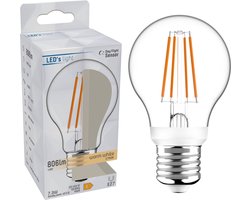 LED's Light Sensor LED Lamp E27 met schemersensor - Automatisch aan in het donker - Warm wit - Ledlampen