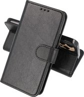 Business Book Case Phone Case - Étui portefeuille - Convient pour iPhone 15 Pro - Zwart