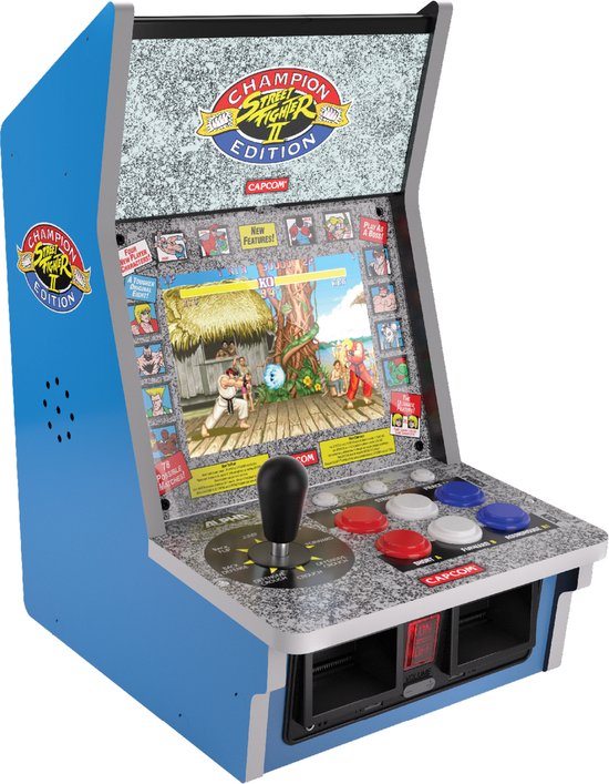 Foto: Evercade alpha bartop arcade street fighter 6 games 