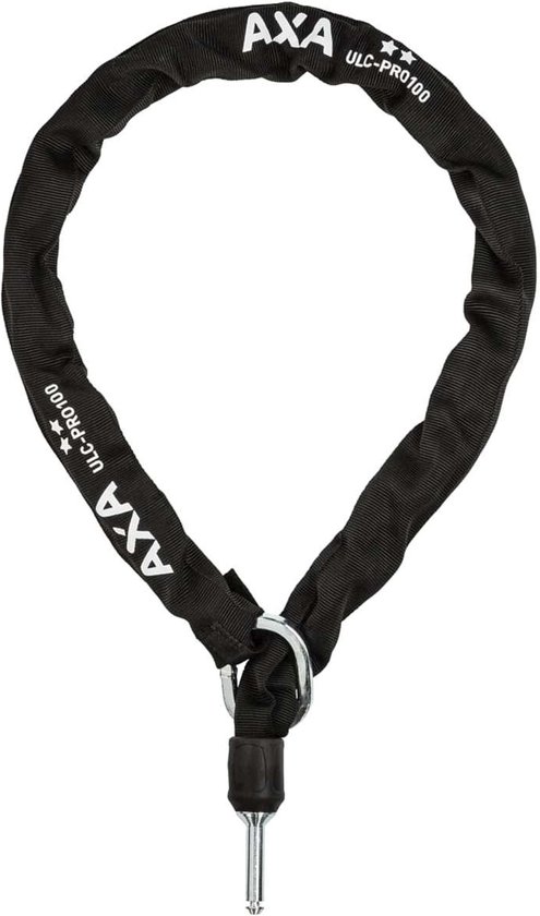 AXA ULC Pro 100 - Insteekketting - Combineren met Ringslot - 100 cm lang - Zwart