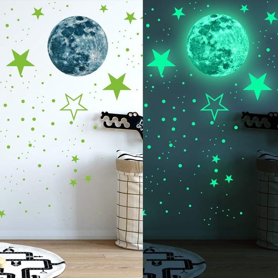 Autocollants Lumineux, étoiles Phosphorescentes, Etoiles Phosphorescentes Plafond, Etoile