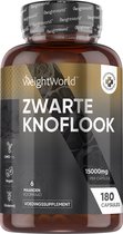 Extrait d'ail noir WeightWorld (15:1) - 750 mg - 180 capsules d'ail - Végétalien