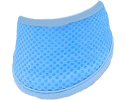 PetsHome Koel Bandana - Hond - M - 30 tot 40 cm - Blauw PVA
