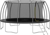 vidaXL Trampolineset rond 150 kg 488x90 cm