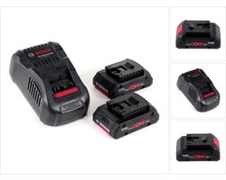 Bosch Professional - 18v starterset met 2 accu's ProCore18V 4.0Ah +  Lader GAL 1880 CV
