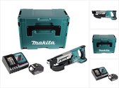Makita DFR 550 RG1J Accu-magazijnschroevendraaier 18 V 25 - 55 mm + 1x accu 6.0 Ah + lader + Makpac